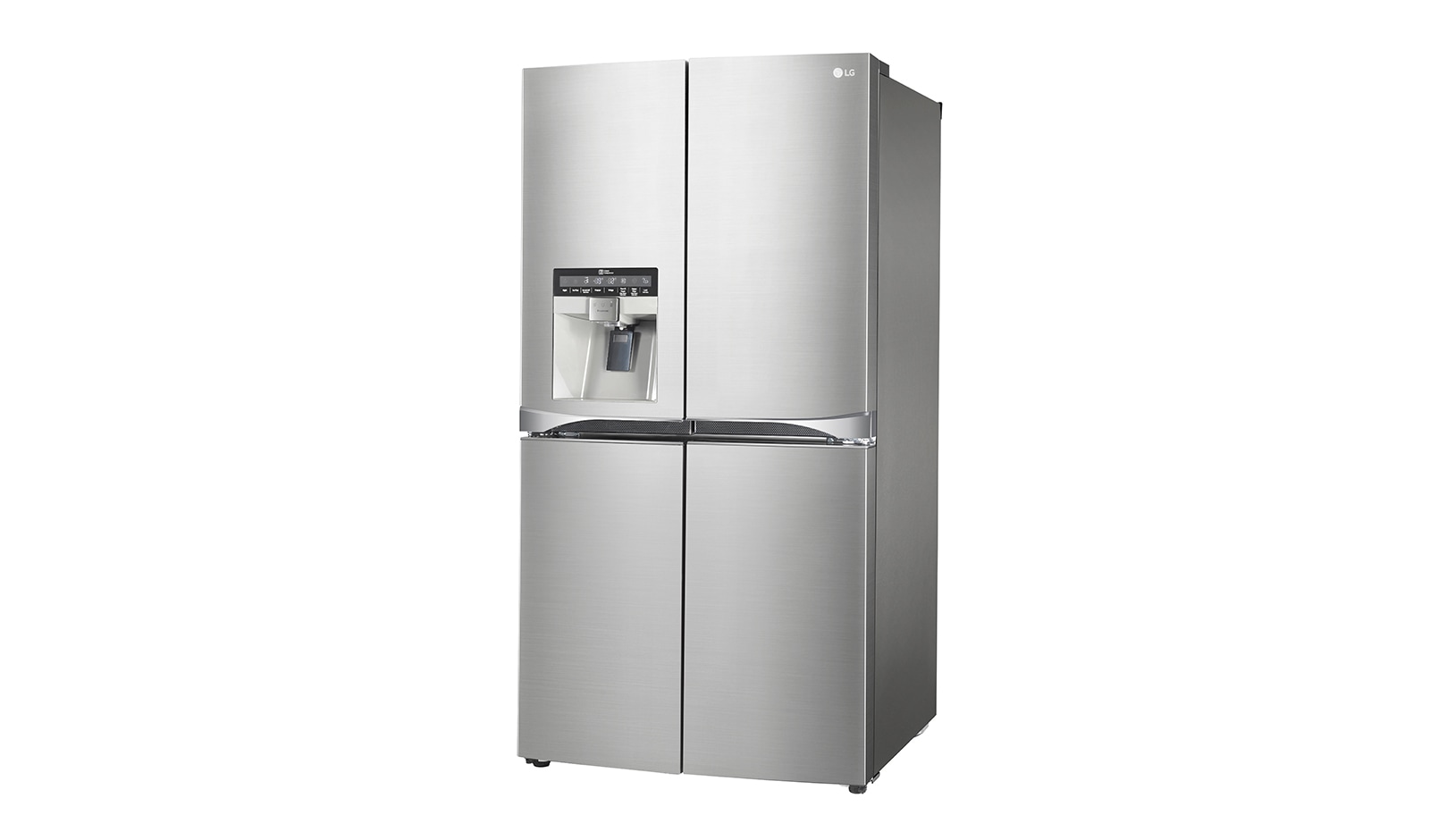 LG 712L French Door Fridge with Anti-fingerprint Brushed Finish, GF-5L712PL